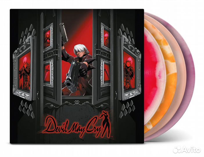 Devil MAY CRY OST 4XLP BOX винил музыка игры