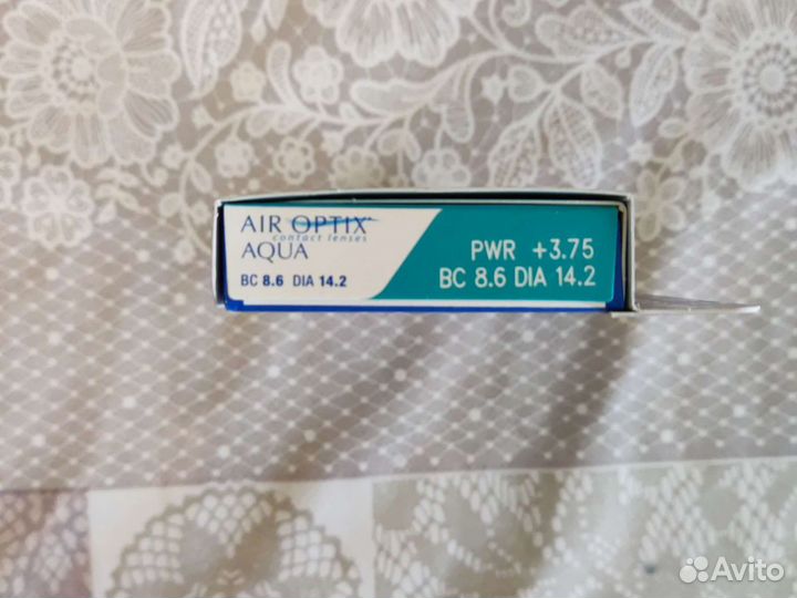 Линзы контактные, срок замены месяц