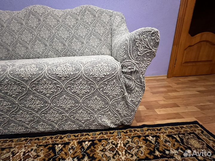 Чехол на угловой диван бу