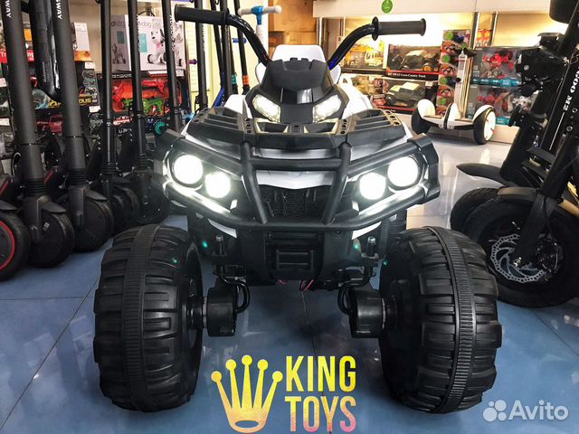 Детский квадроцикл Grizzly ATV 4WD LUX