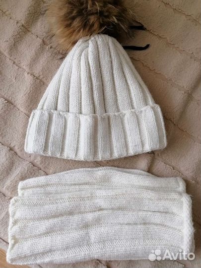 Шапка и снуд для девочки