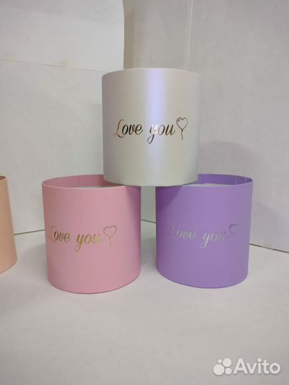 Шляпные коробки для цветов