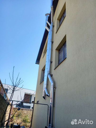 Монтаж вентиляции, естествинные вытяжки