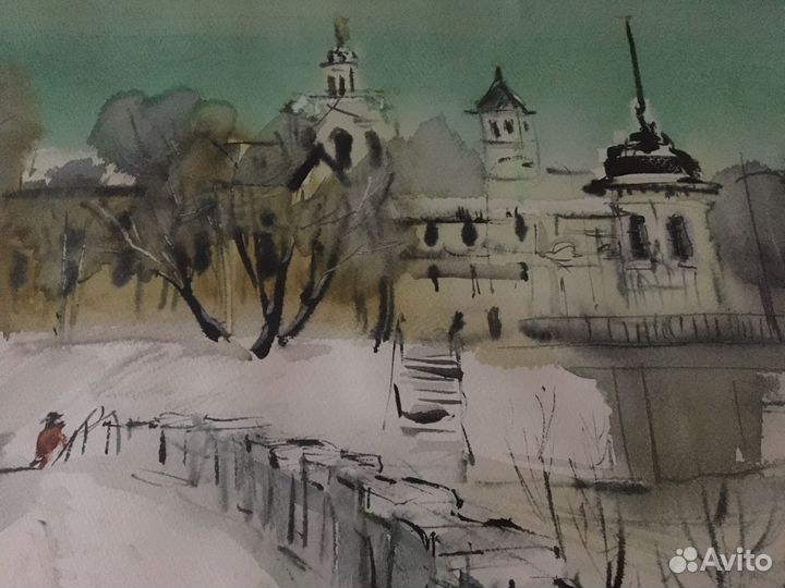 Картина автор А.В.Овчинников,1997