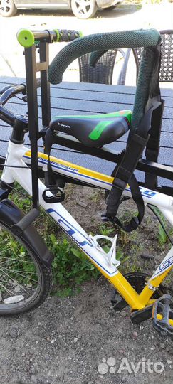 Детское велокресло переднее