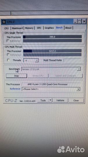 Комплект мат. плата ам4 ddr4