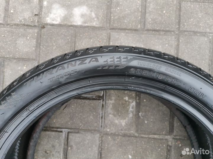 Bridgestone Turanza T005 205/45 R17 84V