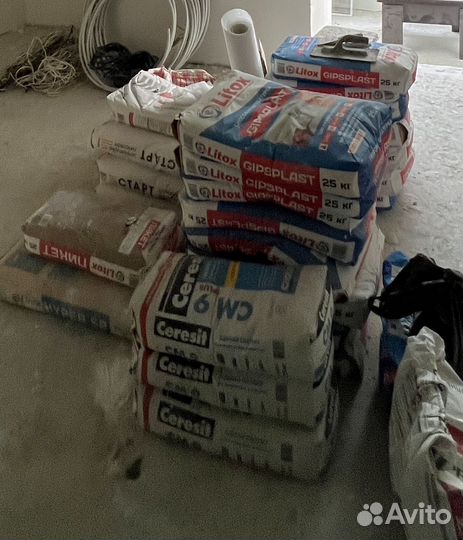 Гипсовая/цементная штукатурка