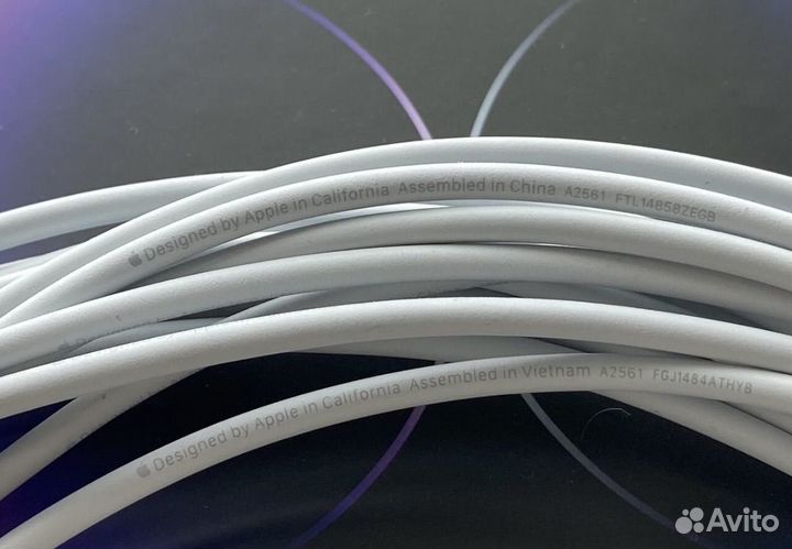 Кабель Apple lightning usb c