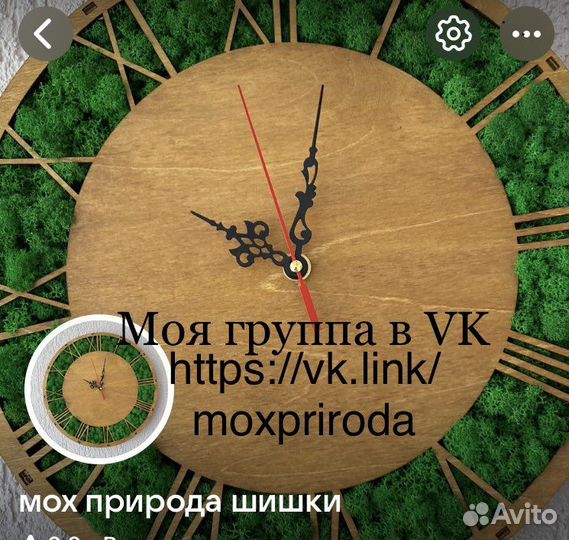 Картина, панно из мха девушка