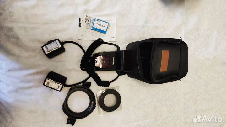 Фотовспышка (Биполярная) Yongnuo YN-24EX Macro TTL