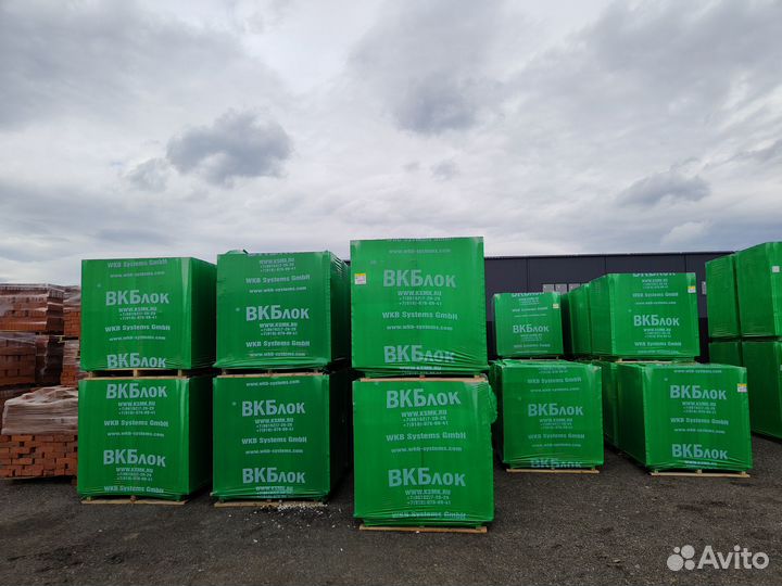 Газоблок вкблок 625*200*250