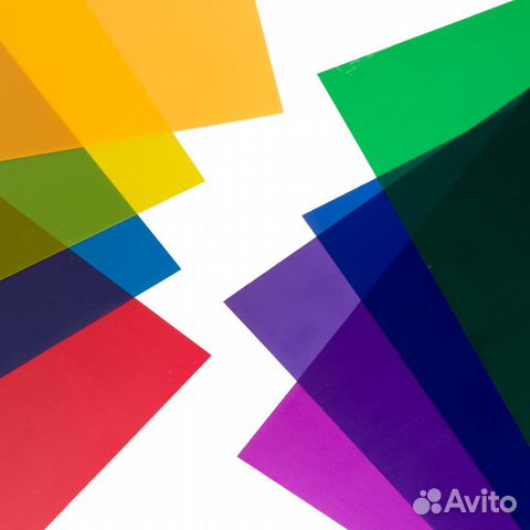 Набор гелей dofa 30х30см, 8 цветов