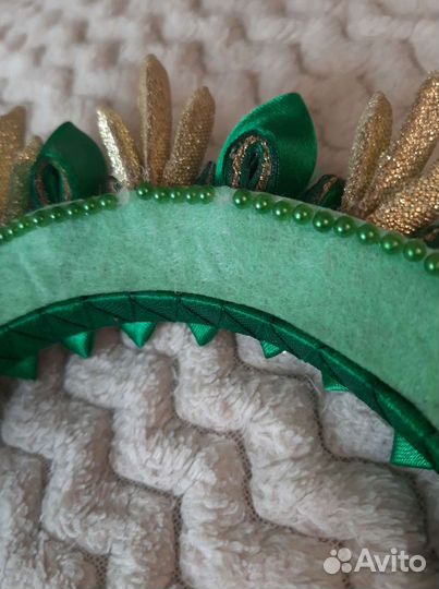 Ободок для волос ручной работы