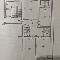 3-к. квартира, 106 м², 5/6 эт.