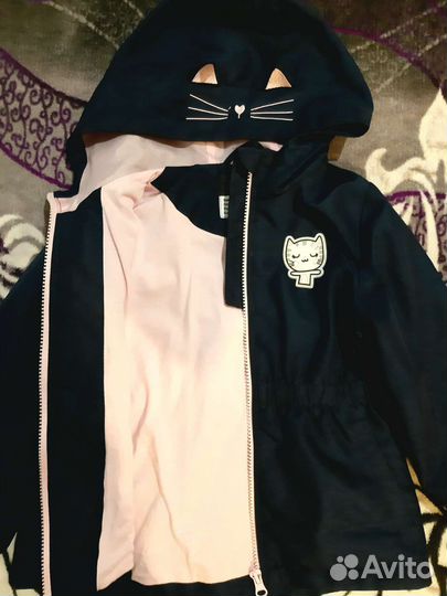 Ветровка для девочки 110