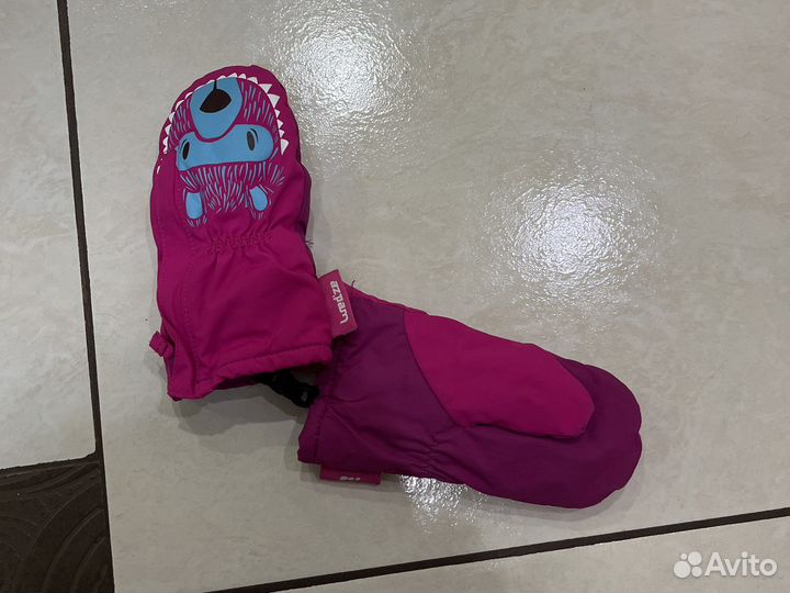 Варежки детские непромокаемые