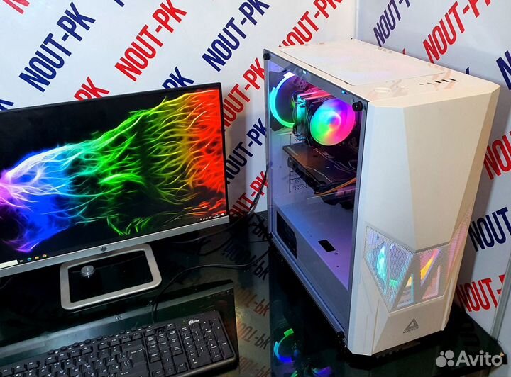 Игровой пк core i7 4790/16 гб/ RX5500XT