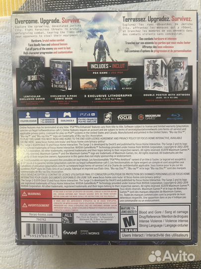 The surge 2 limited edition ps4