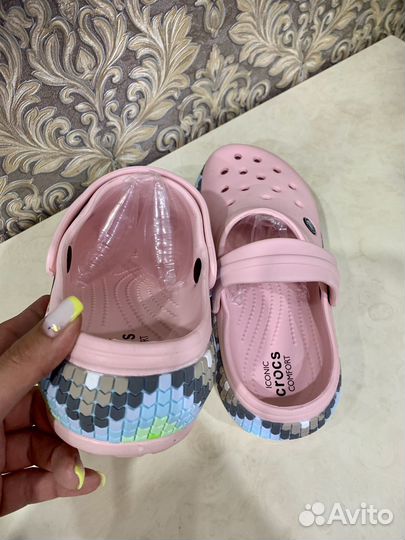 Женские сабо crocs новые