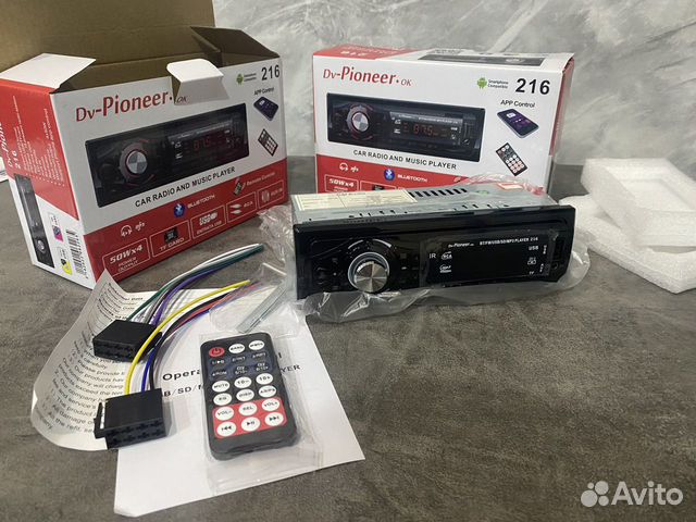 Автомагнитола Pioneer.ok 216 Bluetooth