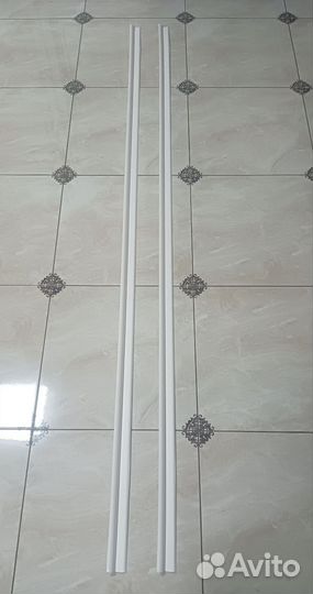 Бордюр (уголок) для ванны пластик