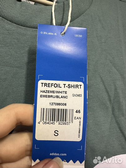 Футболка adidas classics trefoil TEE