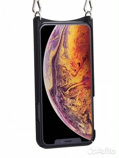 Чехол LEEWAY для iPhone X/ iPhone XS на ремешке