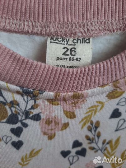Платье для девочки размер 86 92