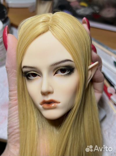 Bjd макияж (роспись лица куклы) мэйк бжд