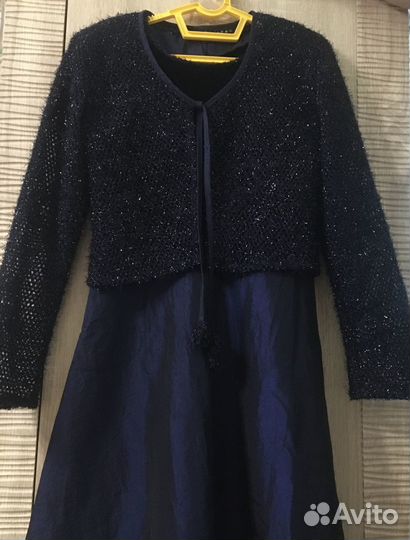 Нарядное длинное платье