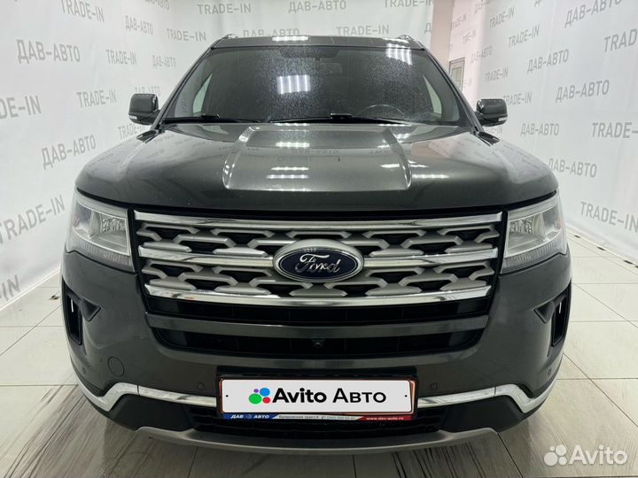 Ford Explorer 3.5 AT, 2018, 166 000 км
