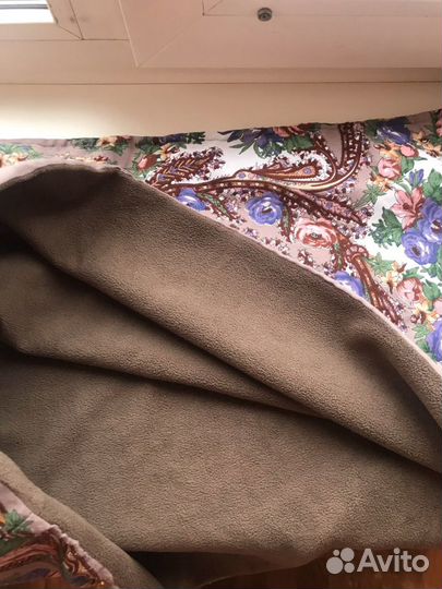 Снуд платок на флисе