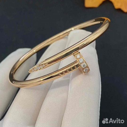 Браслет Cartier Juste un Clou Розовое золото 0,49ct