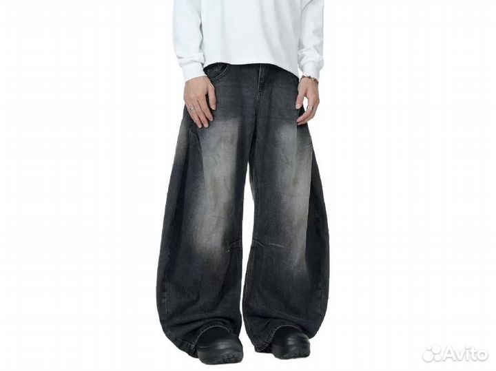 Jaded London type джинсы широкие