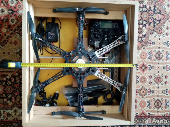 Гексакоптер Naza на раме DJI F550