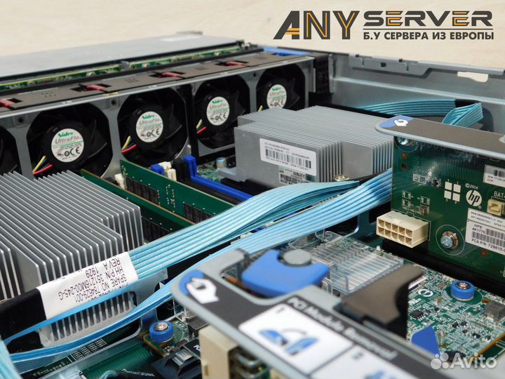 Сервер HP DL380 Gen9 2x E5-2667v3 256Gb P440 24SFF