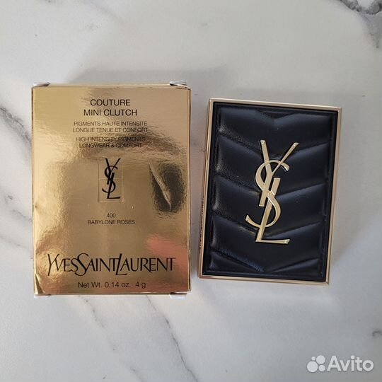 Тени YSL Couture Mini Clutch 400 Babylone Roses