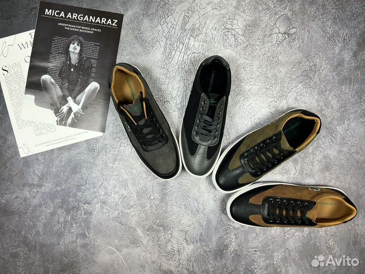 Мужские кеды Lacoste