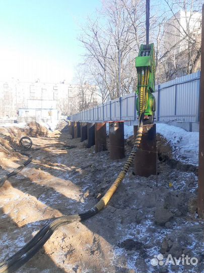 Аренда вибропогружателя