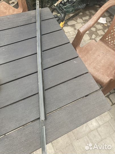 Молдинг стекла задний левый opel meriva a