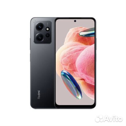 Xiaomi Redmi Note 12 8/256 (без NFC, черный)