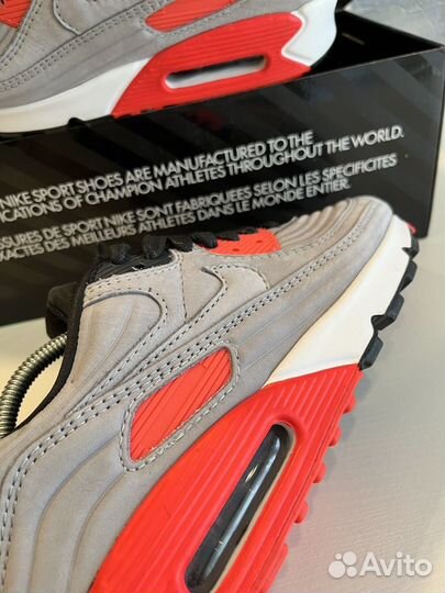 Nike Air Max 90 QS “Bright Crimson” Оригинал