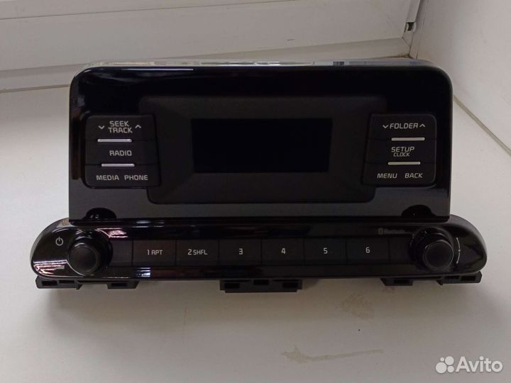 Штатная магнитола на kia cerato
