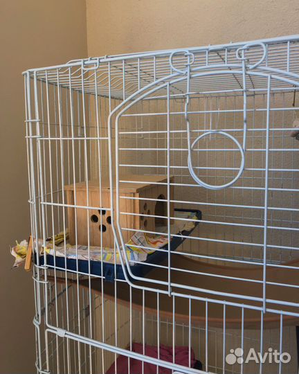 Огромная клетка для грызунов (крыс, шиншил, дегу)