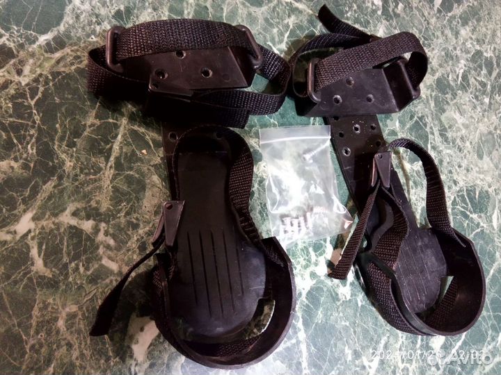 Крепления для лыж детские