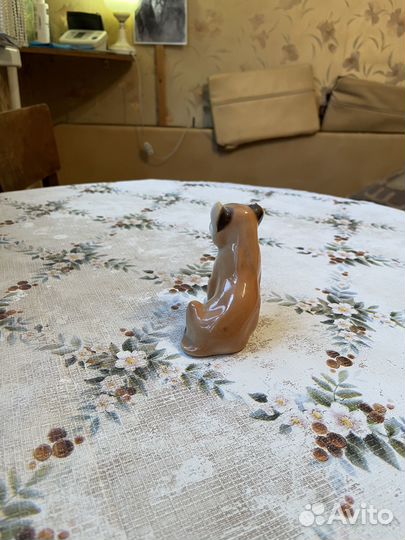 Фарфоровые статуэтки СССР львенок