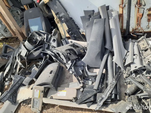 Комплект пластика салона хендай солярис