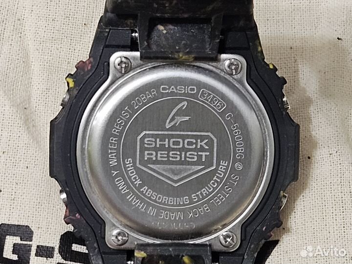 Часы Casio G-Shock G-5600BG-1DR