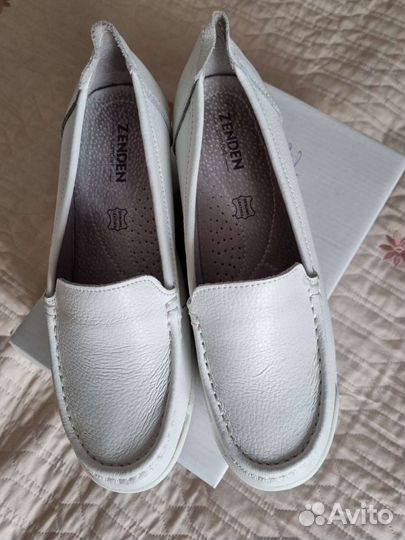 Туфли женские кожанные